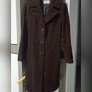 Elegant Brown Women's Coat